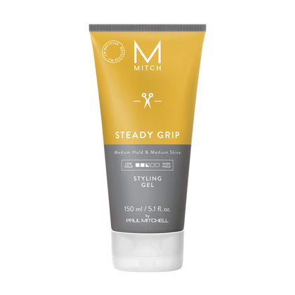 MITCH steady grip front jar showing clean packaging and product benefit