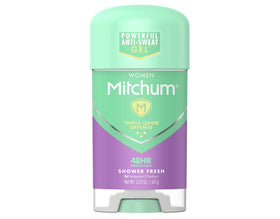 Mitchum label close-up showing ingredients and usage information