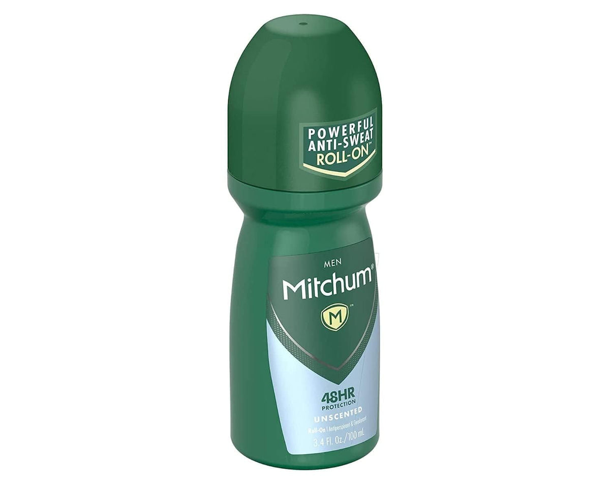 Mitchum pack of four staged for travel and storage convenience benefit