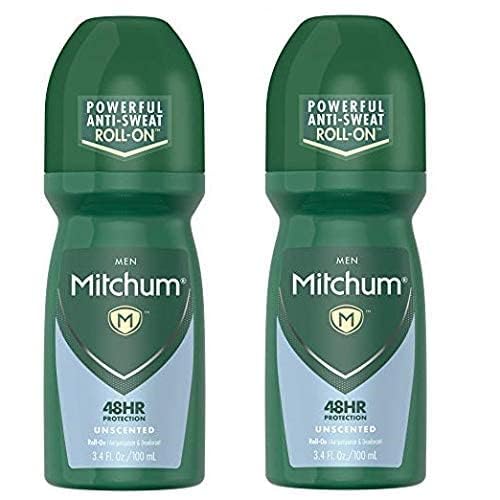 Mitchum close-up of applicator ball demonstrating smooth even coverage benefit