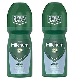 Mitchum close-up of applicator ball demonstrating smooth even coverage benefit