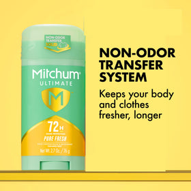 Close-up of Mitchum solid texture demonstrating invisible application