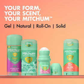 Mitchum in active lifestyle scene on woman exercising showing high-temp defense benefit