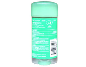 Mitchum clear gel in bag lifestyle shot highlighting travel-ready convenience