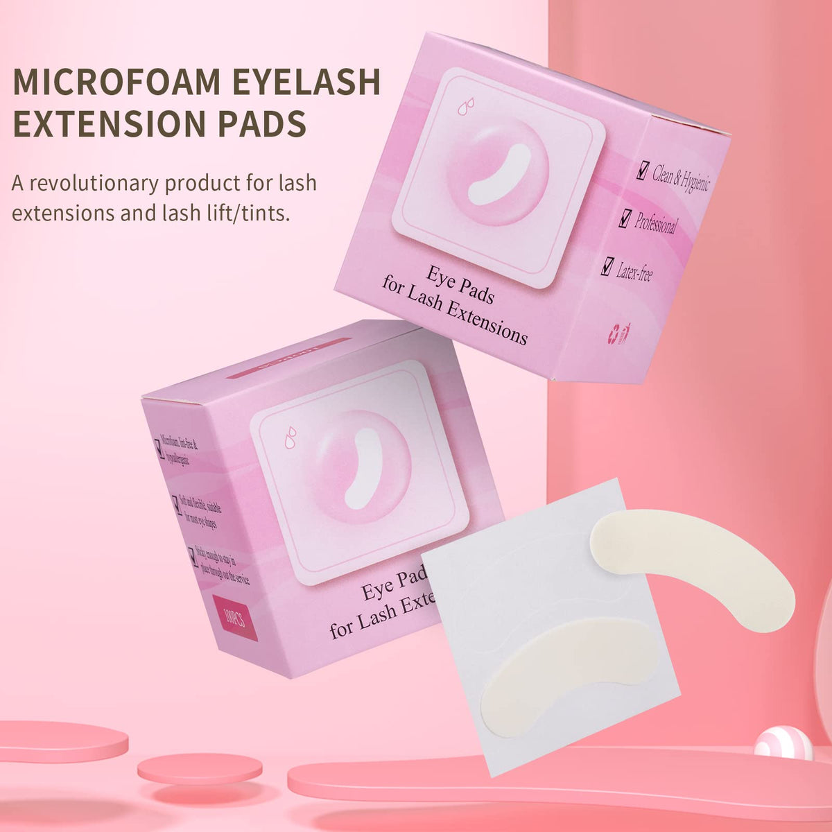 Miuffue salon lifestyle setup with tools showing professional-ready pads that speed client prep