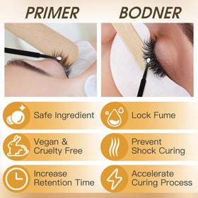 Miuffue two 15ml bottles side-by-side showing salon-ready sizes benefit