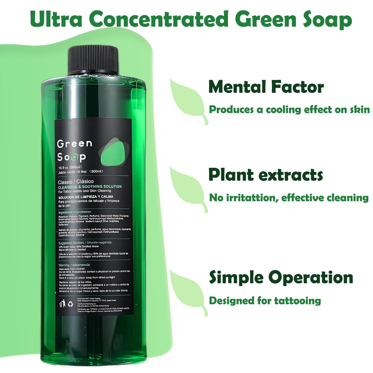 Miuxia foam dispensed on gloved hand, quick lathering reduces product waste benefit