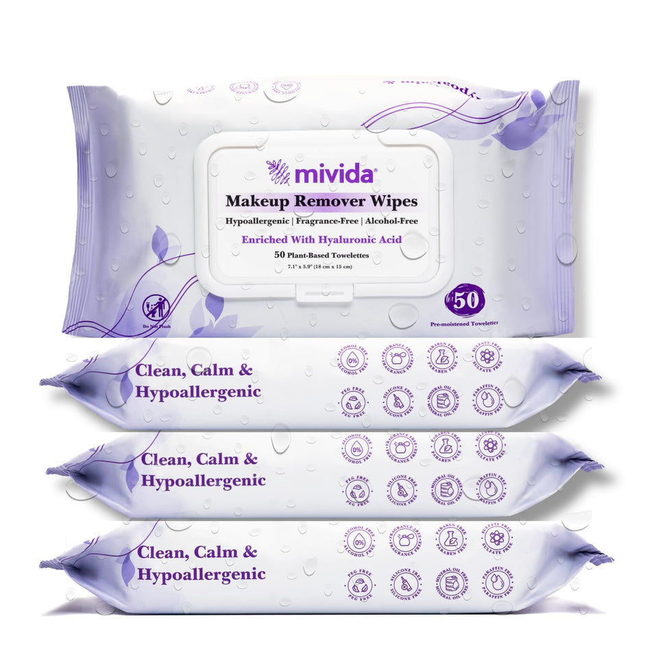 mivida front packaging showing 200 count bulk and convenience