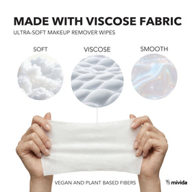 mivida wipes in travel bag showing compact portability benefit