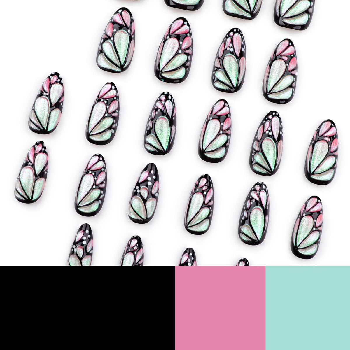 Mivota 24pcs layout in 12 sizes illustrating variety and ready-to-fit options