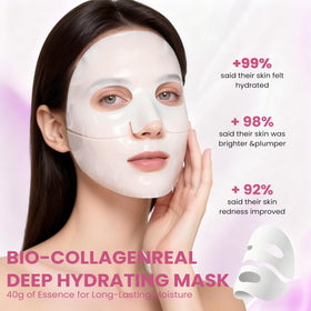 MIXAROLA open jar revealing gel mask texture, highlights nourishing hydration benefit