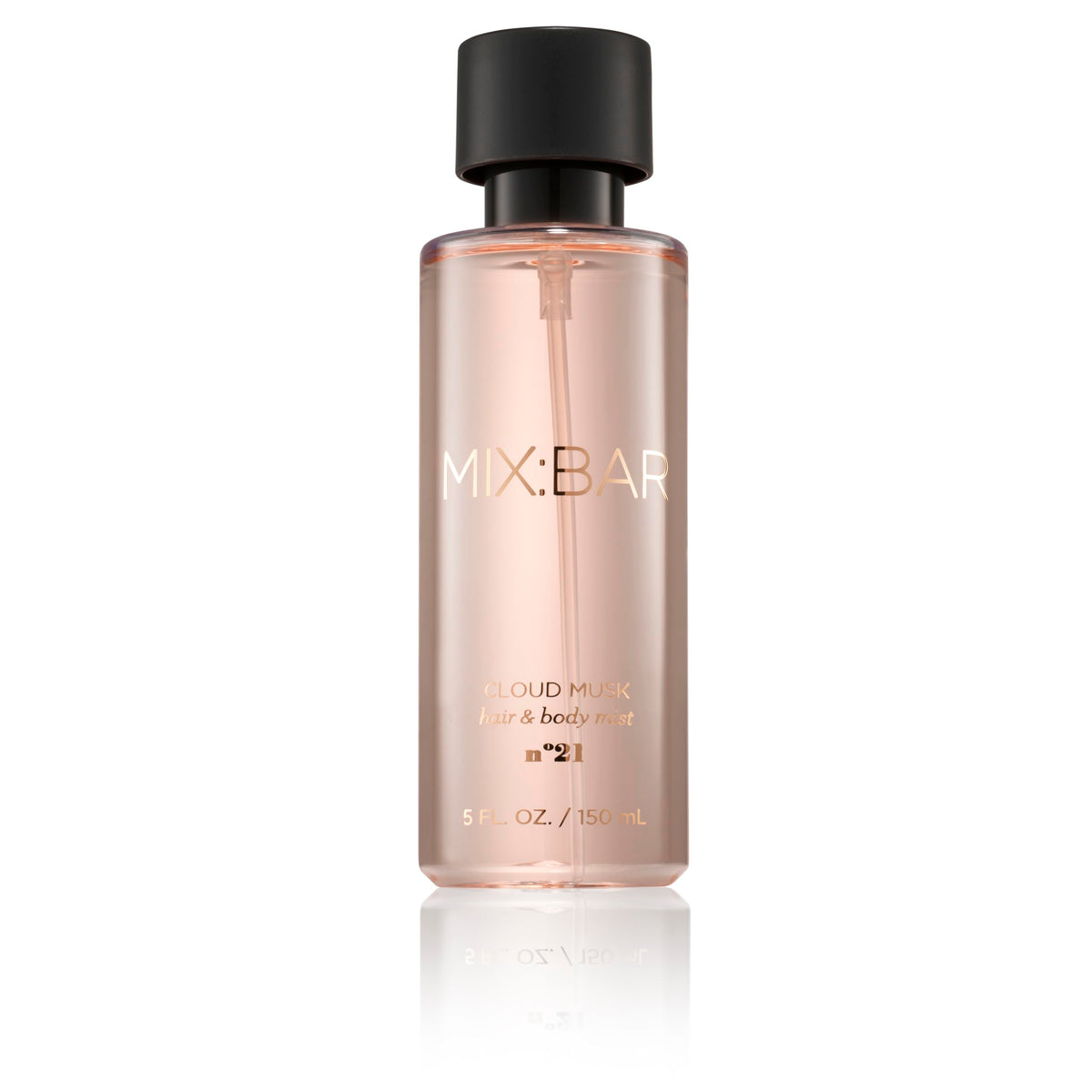 MIX:BAR front packaging showing bottle and branding with luxurious appeal
