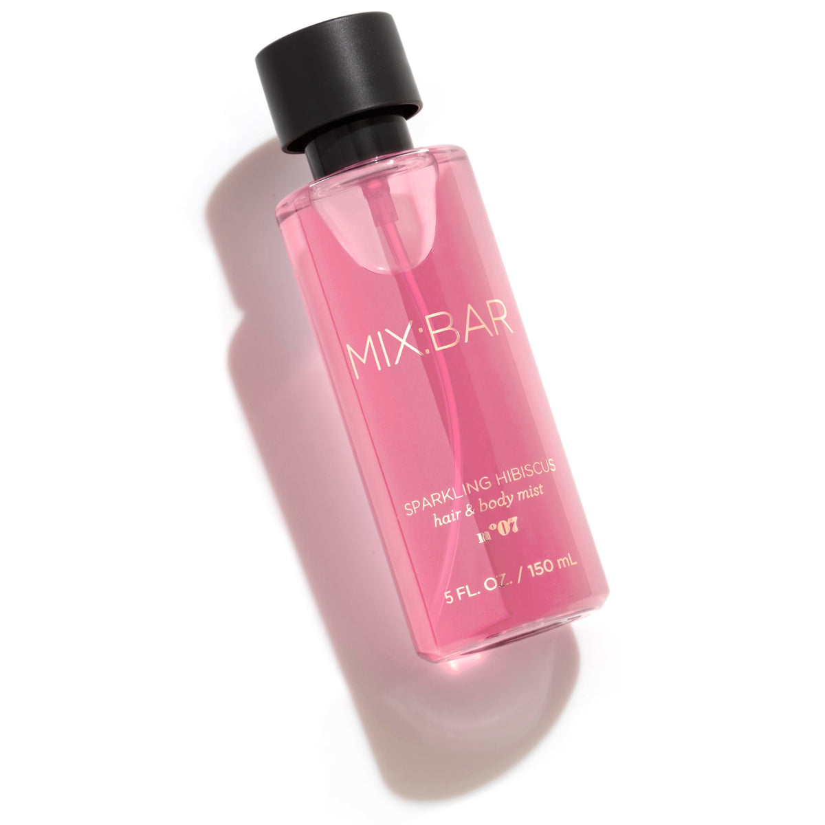 MIX:BAR atomizer close-up emphasizing spray nozzle and easy application