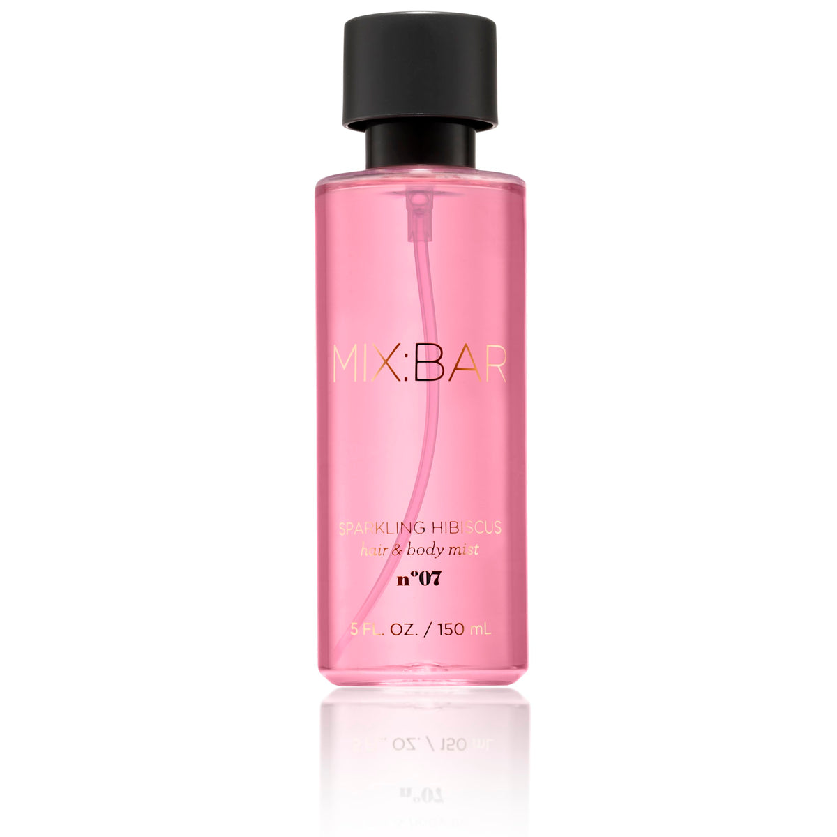 MIX:BAR front packaging showing bottle and label, highlights fragrance clarity