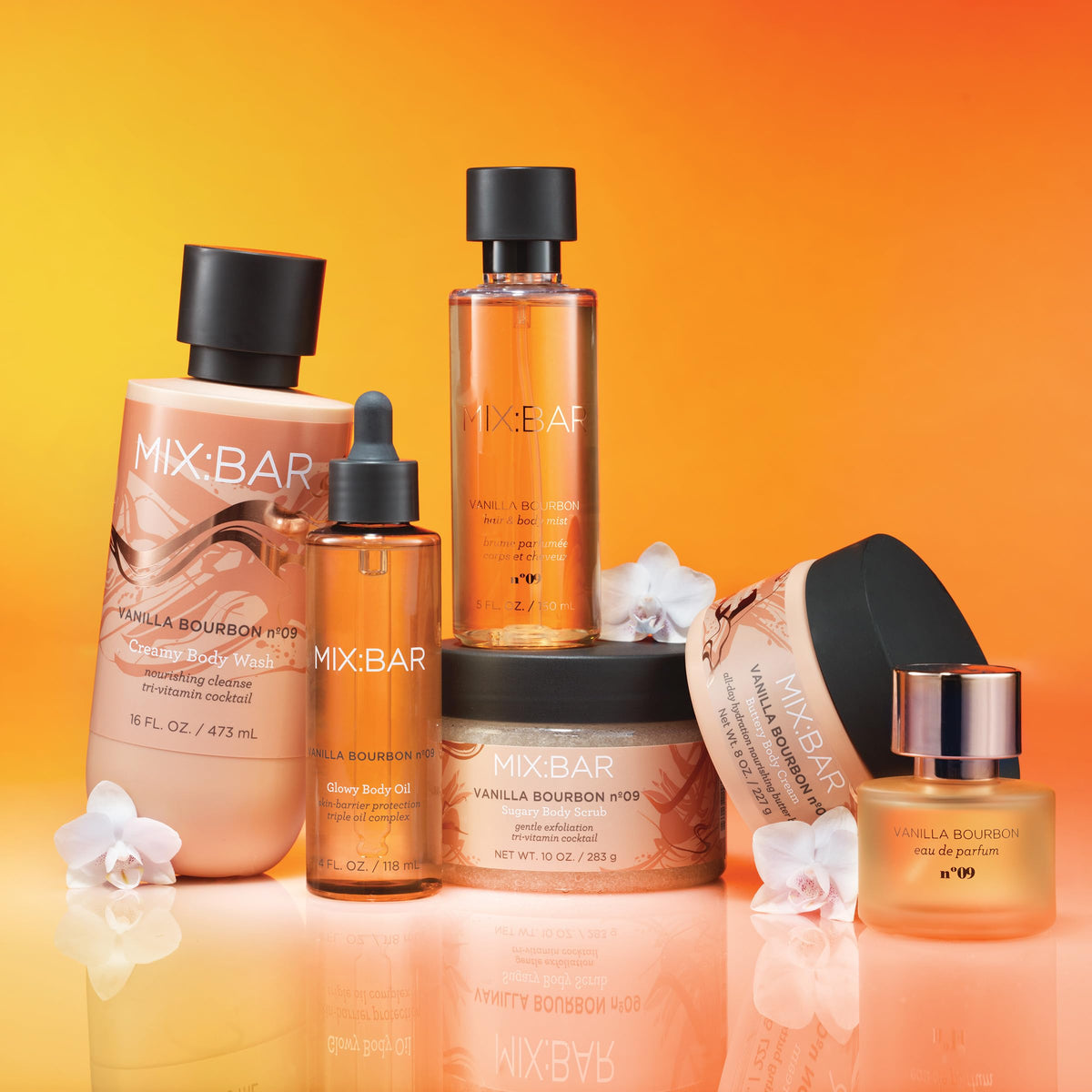 MIX:BAR oil on towel-damp skin sealing in hydration and glow