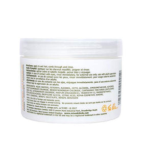 Mixed Chicks cream applied to damp hair for easier combing
