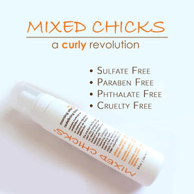 Mixed Chicks applying foam to roots to boost lift and refresh hair