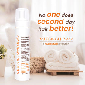 Mixed Chicks before and after split showing revived volume and definition