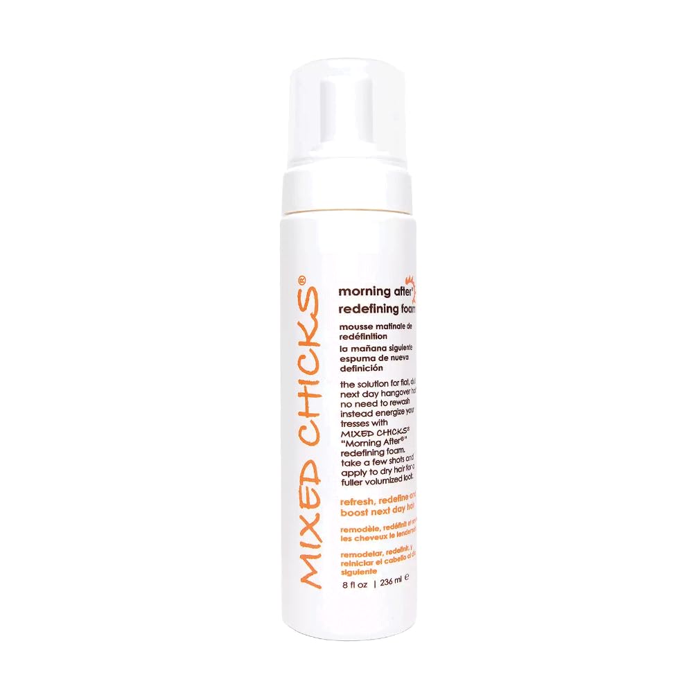 Mixed Chicks front packaging showing clean pump bottle and product benefit
