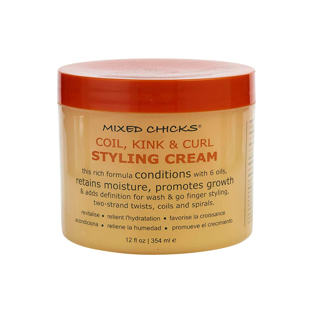 Mixed Chicks front jar showing product name and size for clear identification and trust