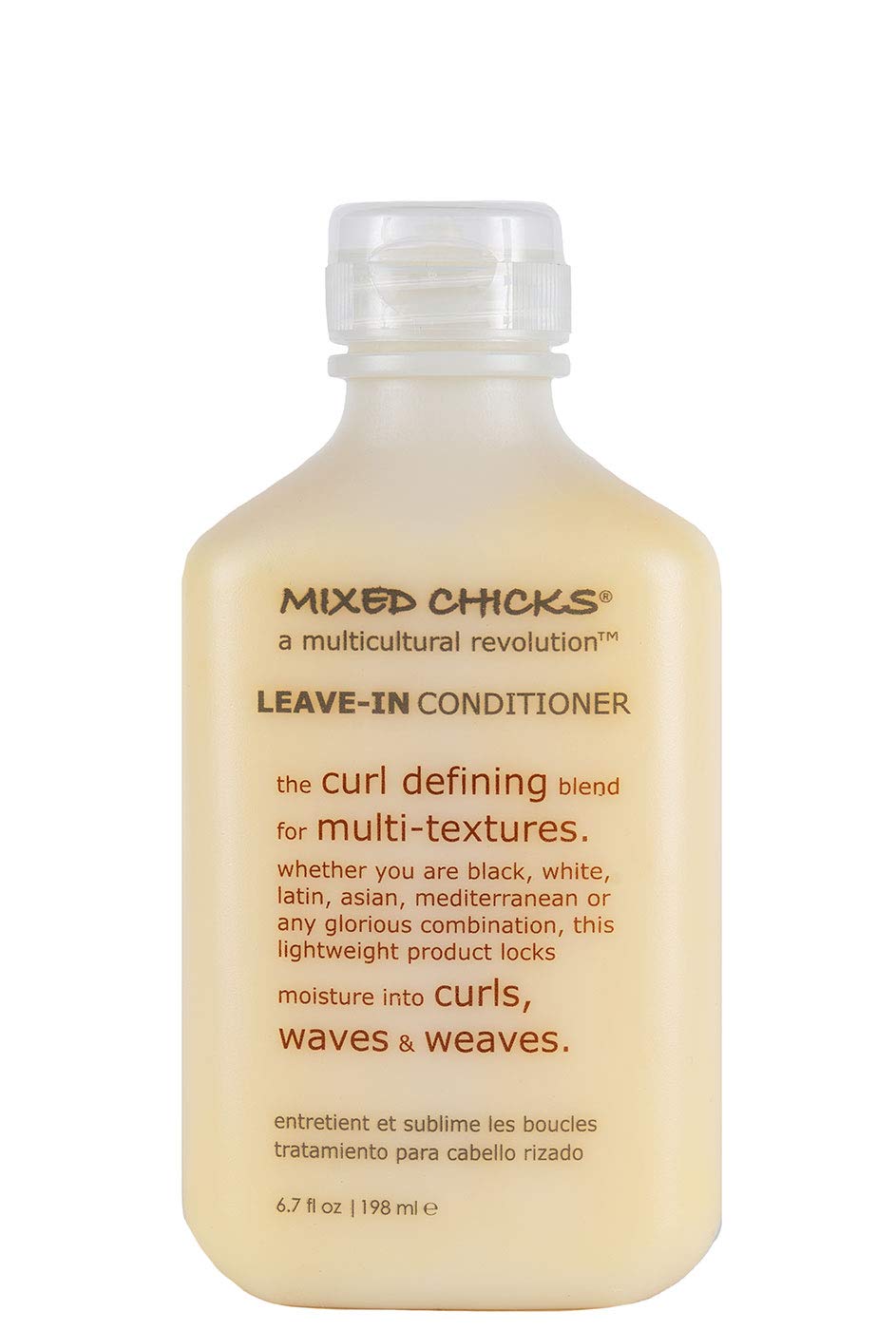 Mixed Chicks front bottle view showing brand and easy curl benefit