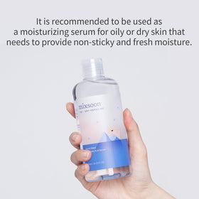 mixsoon 30ml bottle next to everyday items indicating convenient travel size