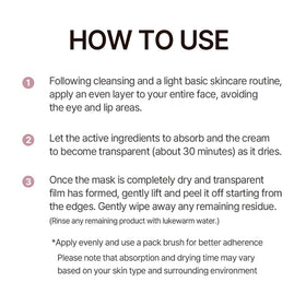 mixsoon after using mask revealing smoother, radiant-looking skin