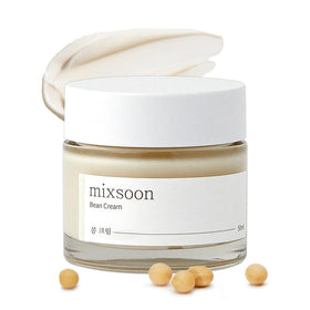 mixsoon bean cream front jar showing label and compact 50ml design for travel convenience