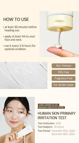 mixsoon sunscreen in daily bag flatlay, convenient 50ml size for on-the-go use