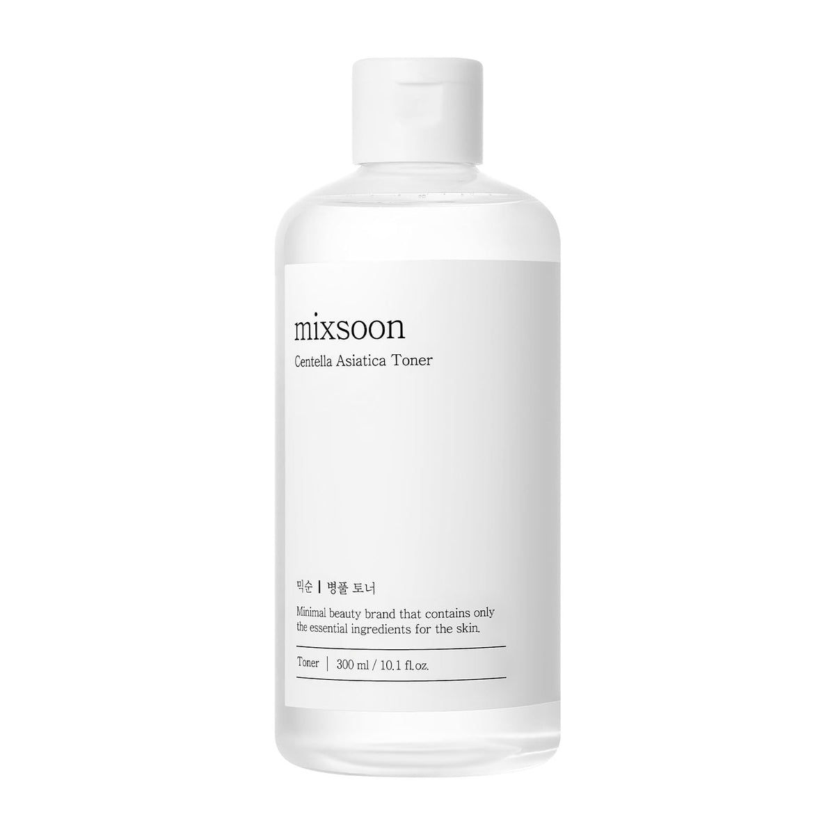 mixsoon bottle front packaging showing label and calming benefit