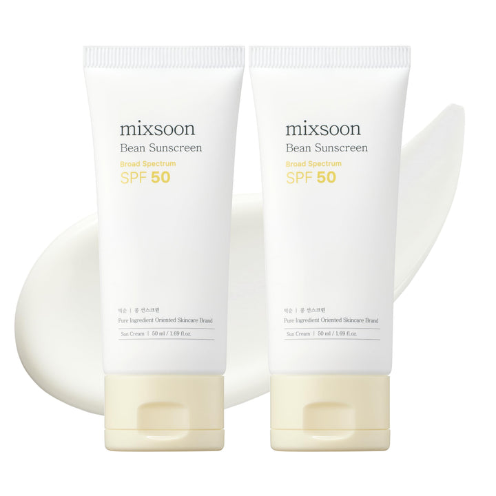 mixsoon front bottle showing label and compact travel-friendly size for daily SPF