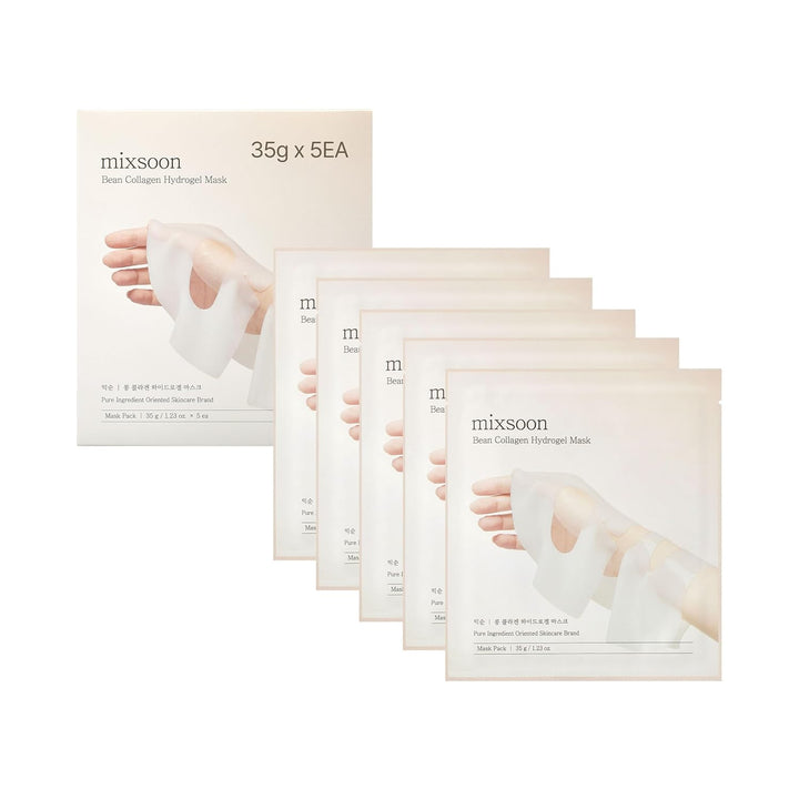 mixsoon front packaging highlighting mask benefits and brightening effect