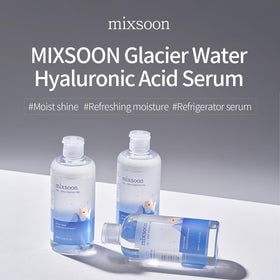 mixsoon serum droplet texture close-up highlighting cooling, fast-absorbing hydration