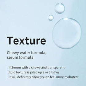 mixsoon label ingredients closeup highlighting glacier water and hyaluronic acids benefit