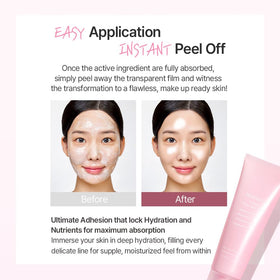 mixsoon peel off removal demonstrating easy, residue-free finish