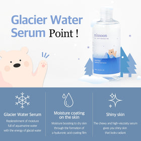 mixsoon pump dispense action releasing clear serum for easy controlled application