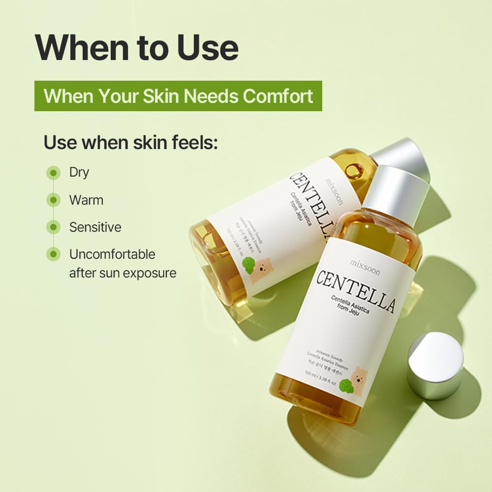 mixsoon Soondy bottle held in hand to show 100ml size and travel-friendly benefit