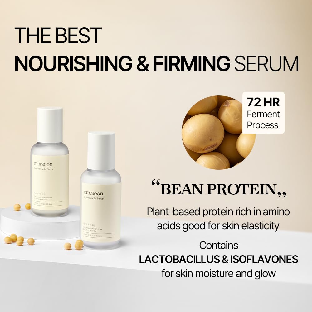 mixsoon dispensing serum from pump for easy, mess-free application and control