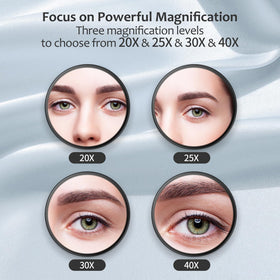 MIYADIVA packaging displayed with mirror, tweezers and suction cups included