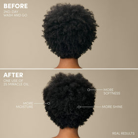Mizani with coconut ingredient photo showing natural hydration boost