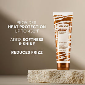 mizani curl cream texture close-up showing creamy consistency for easy distribution