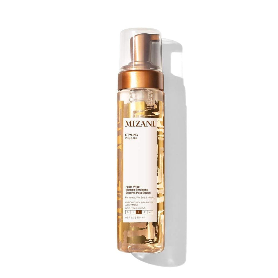 Mizani front packaging showing product branding and benefits