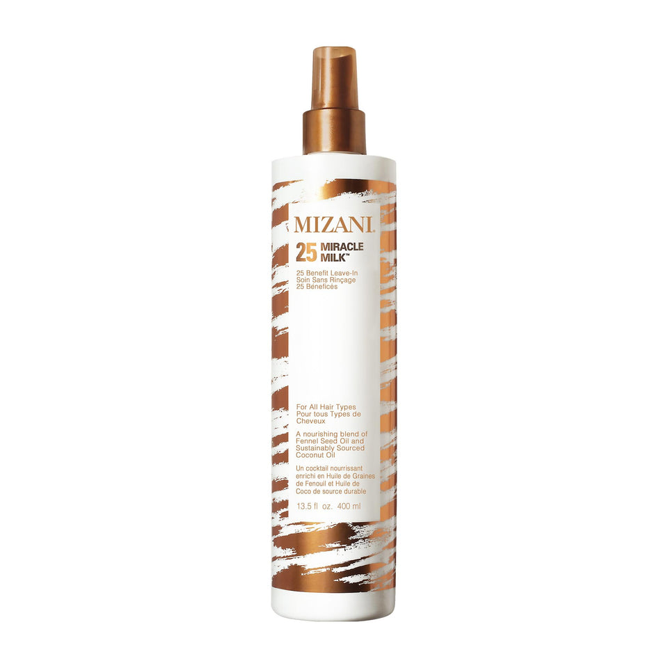 Mizani front packaging showing bottle and branding for quick identification and trust
