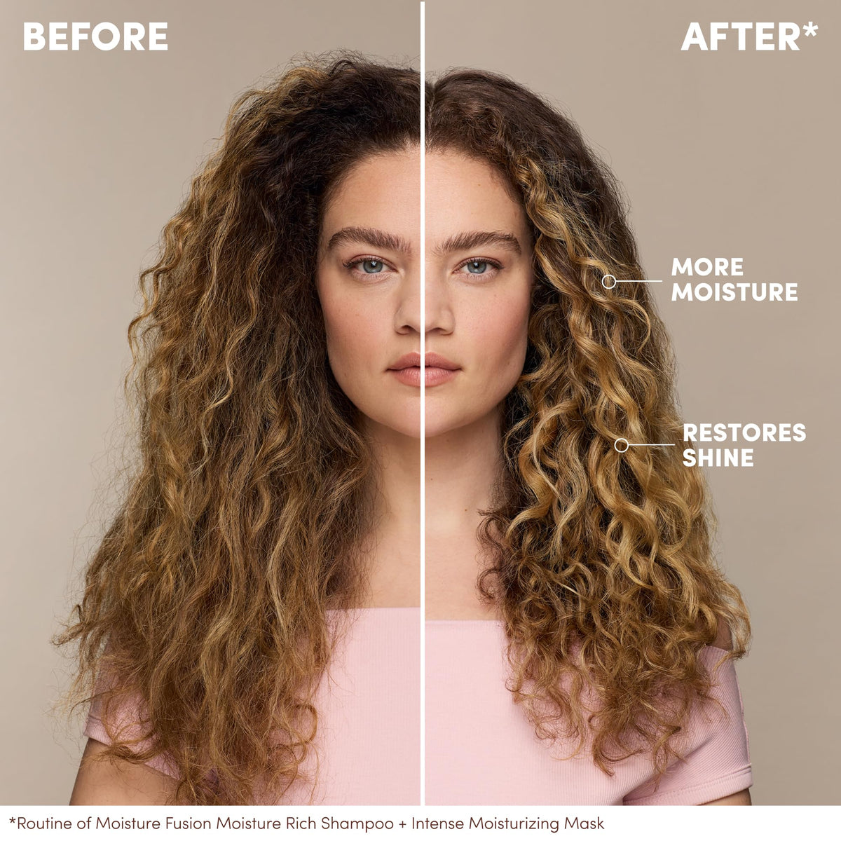 Creamy Mizani shampoo texture close-up showing moisturizing consistency for soft hair