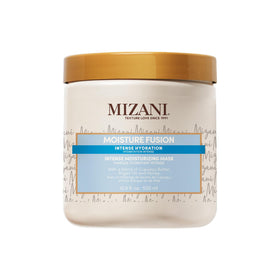 Mizani product front packaging showing jar and label for quick ID and benefit