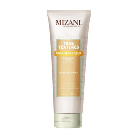 Mizani front packaging of Perfect Coil Oil Gel showing product and benefit of defined curls