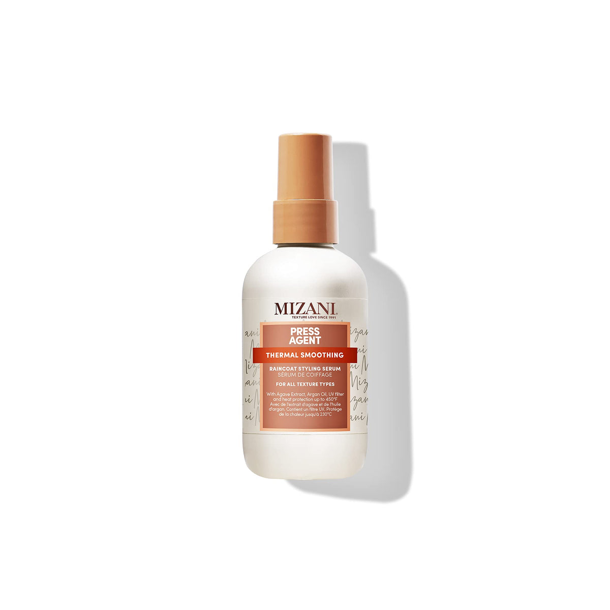 Mizani front packaging showing product and benefits
