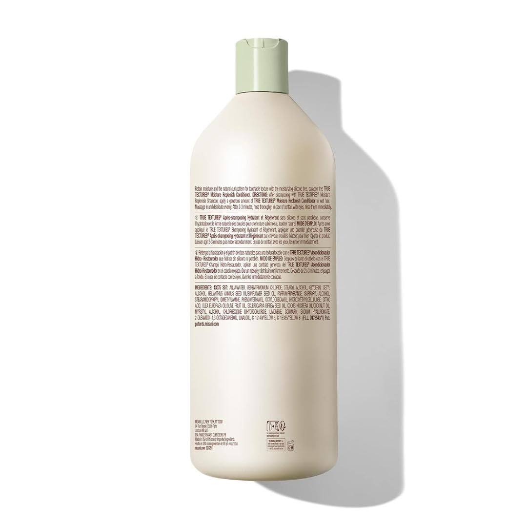 Mizani with coconut and olive close-up emphasizing nourishing oils