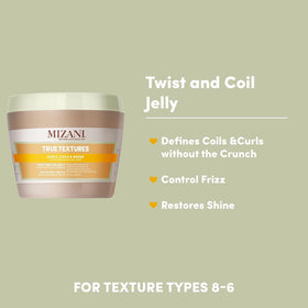Mizani jelly texture close-up highlighting smooth, lightweight gel