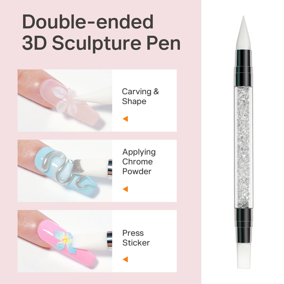 MIZHSE finished manicure lifestyle image highlighting polished professional look